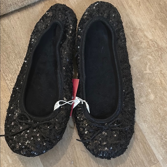dearforms Shoes - Black sequin slippers